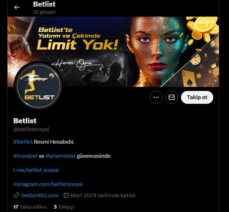 Betlist Twitter